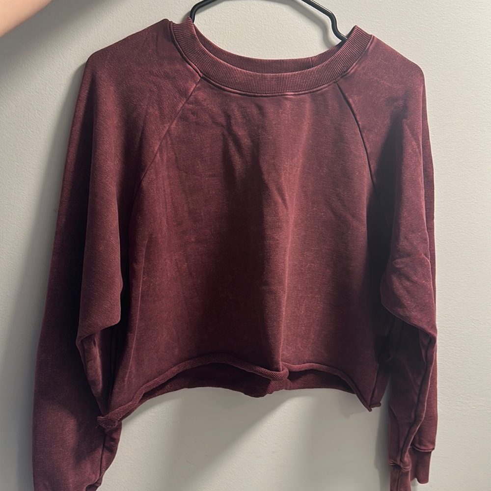 Long Sleeved, Cropped Shirt